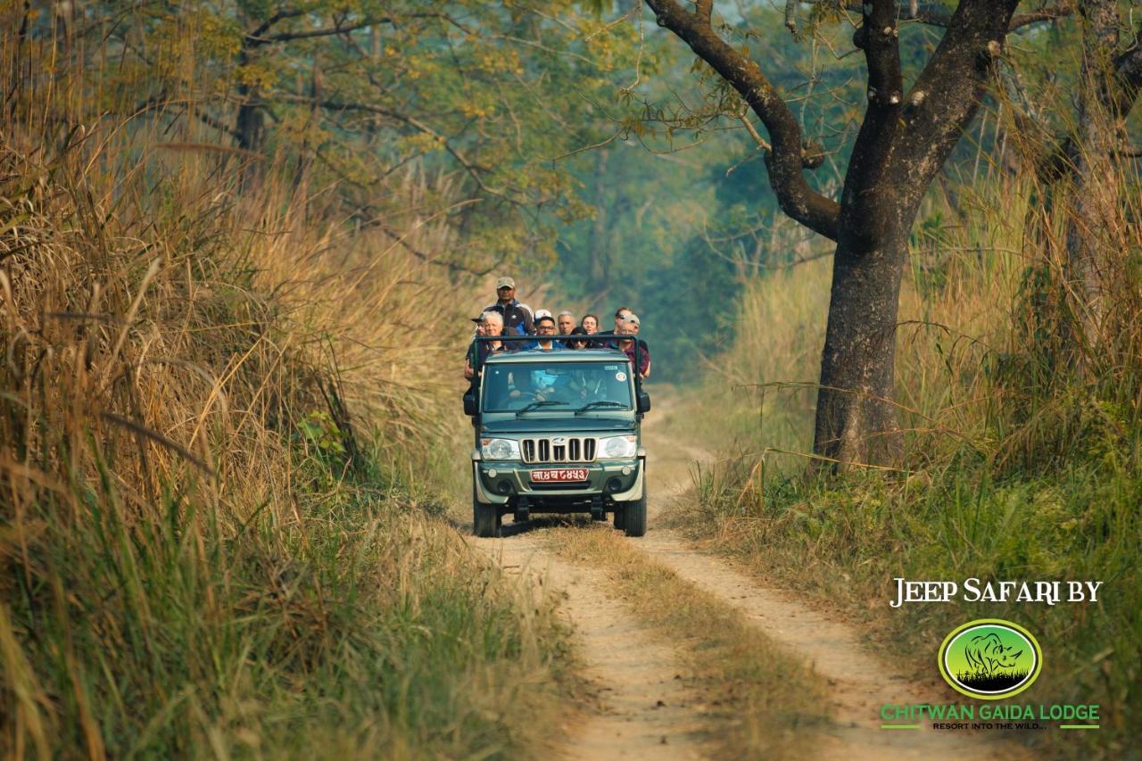 Chitwan Gaida Lodge - Animal Lovers & Birdwatchers Paradise Sauraha Exterior photo